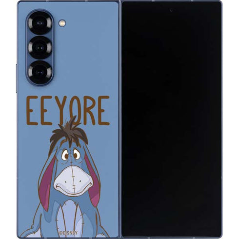Disney Winnie the Pooh Eeyore Portrait Galaxy Z Fold6 Skin