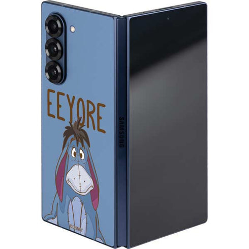 Disney Winnie the Pooh Eeyore Portrait Galaxy Z Fold6 Skin