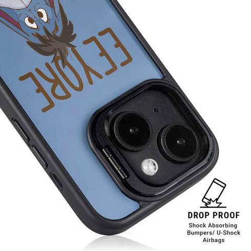 Disney Winnie the Pooh Eeyore Portrait iPhone 15 Kickstand Case