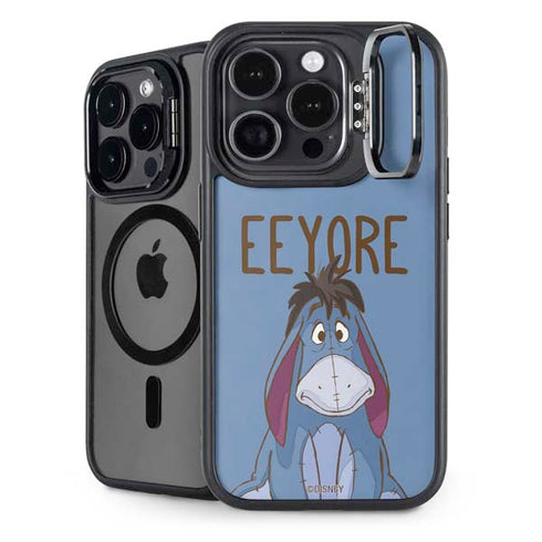 Disney Winnie the Pooh Eeyore Portrait iPhone 15 Pro Max Kickstand Case