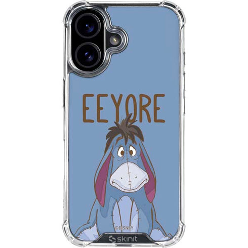 Disney Winnie the Pooh Eeyore Portrait iPhone 16 Clear Case