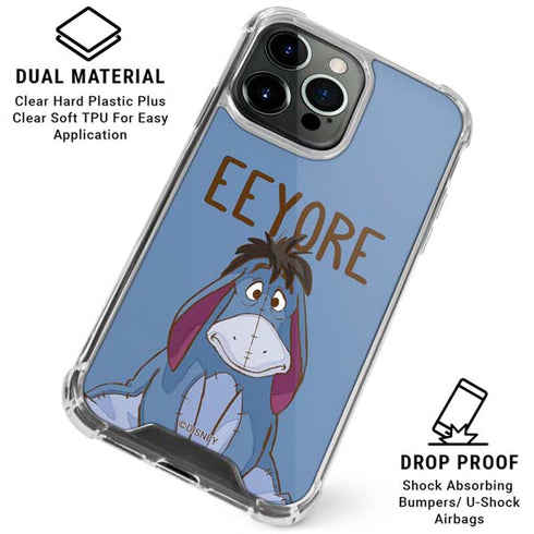 Disney Winnie the Pooh Eeyore Portrait iPhone 16 Pro Clear Case