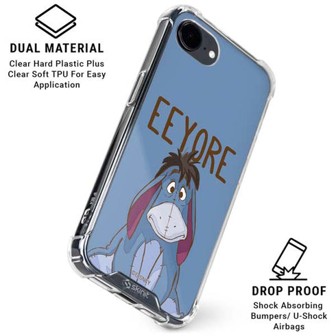 Disney Winnie the Pooh Eeyore Portrait iPhone 16e Clear Case