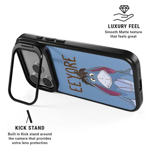 Disney Winnie the Pooh Eeyore Portrait iPhone 17 Pro Kickstand Case