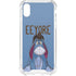 Disney Winnie the Pooh Eeyore Portrait iPhone XS Clear Case