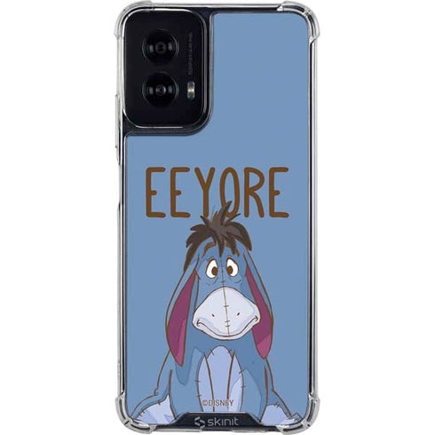 Disney Winnie the Pooh Eeyore Portrait Moto G Power 5G (2024) Clear Case