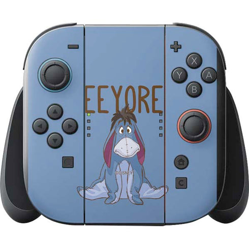 Disney Winnie the Pooh Eeyore Portrait Nintendo Switch 2 (2025) with Joy-Con Skin