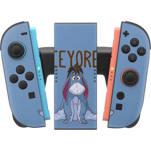 Disney Winnie the Pooh Eeyore Portrait Nintendo Switch 2 (2025) Joy-Con Controller Skin
