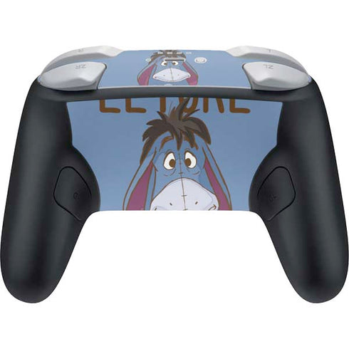 Disney Winnie the Pooh Eeyore Portrait Nintendo Switch 2 (2025) Pro Controller Skin