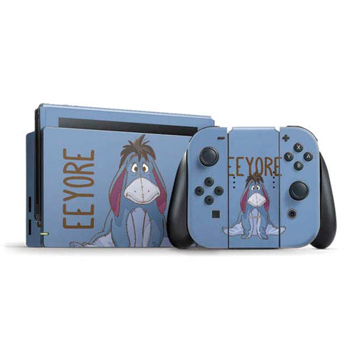 Disney Winnie the Pooh Eeyore Portrait Nintendo Skins