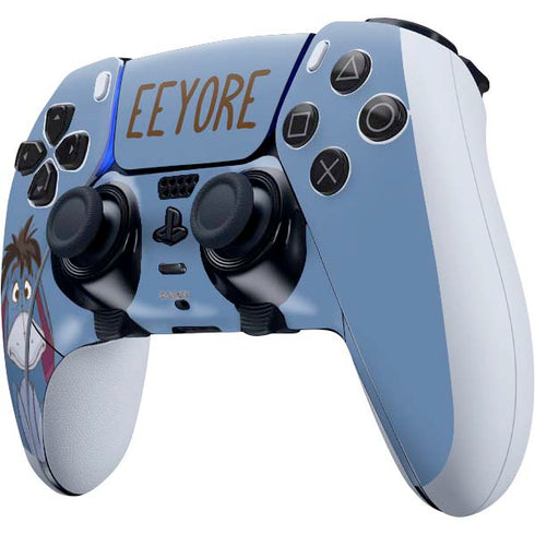 Disney Winnie the Pooh Eeyore Portrait PS5 DualSense Edge Pro Controller Skin
