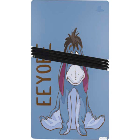 Disney Winnie the Pooh Eeyore Portrait PS5 Pro Bundle Skin