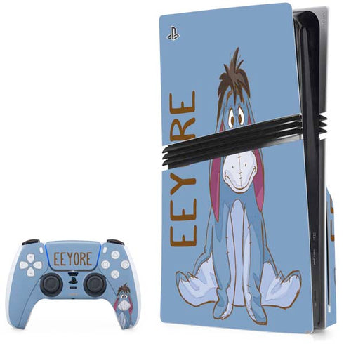 Disney Winnie the Pooh Eeyore Portrait PlayStation PS5 Skins