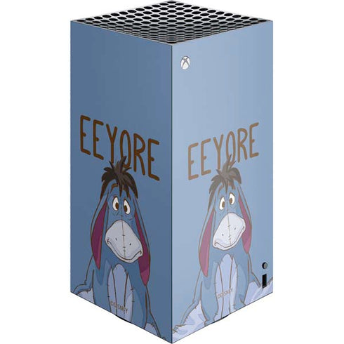 Disney Winnie the Pooh Eeyore Portrait XBox Series X Digital Edition Console Skin
