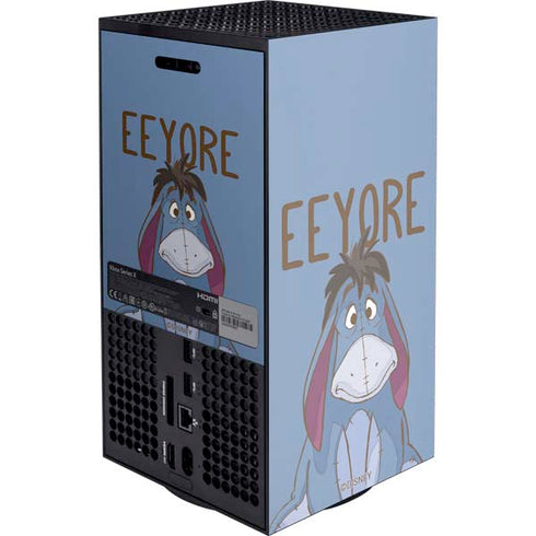 Disney Winnie the Pooh Eeyore Portrait XBox Series X Digital Edition Console Skin