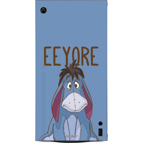 Disney Winnie the Pooh Eeyore Portrait XBox Series X Digital Edition Console Skin