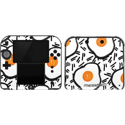 Bouffants and Broken Hearts Eggs Nintendo 2DS Skin