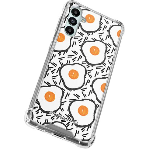 Bouffants and Broken Hearts Eggs Gabb Phone 4 Clear Case