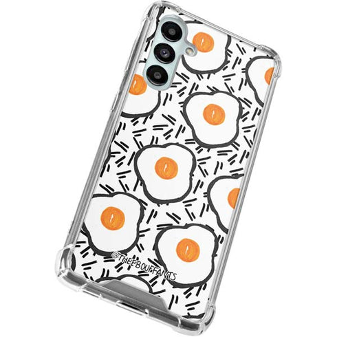 Bouffants and Broken Hearts Eggs Galaxy A16 5G Clear Case