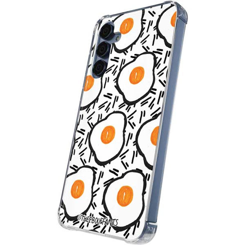 Bouffants and Broken Hearts Eggs Galaxy A55 5G Clear Case