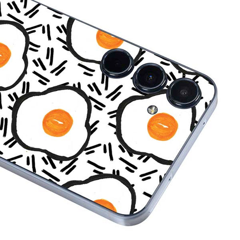 Bouffants and Broken Hearts Eggs Galaxy A55 5G Skin