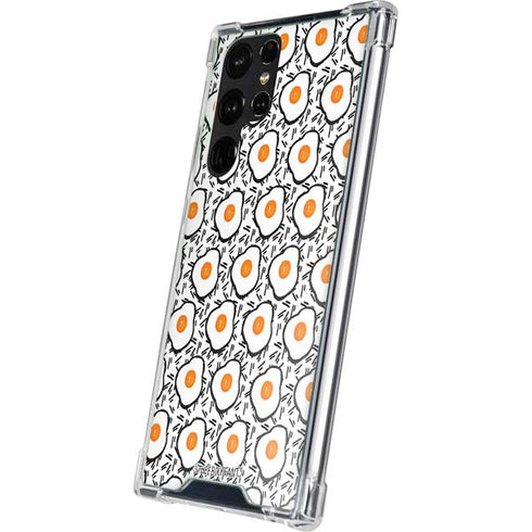 Bouffants and Broken Hearts Eggs Galaxy S23 Ultra Clear Case