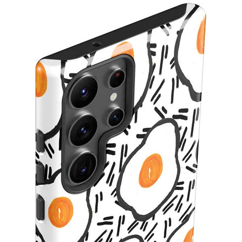 Bouffants and Broken Hearts Eggs Galaxy S23 Ultra Pro Case