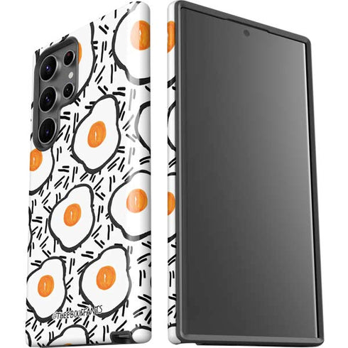 Bouffants and Broken Hearts Eggs Galaxy S23 Ultra Pro Case