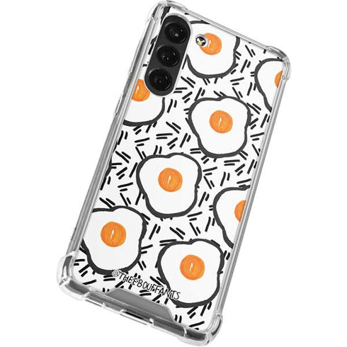 Bouffants and Broken Hearts Eggs Galaxy S24 FE Clear Case