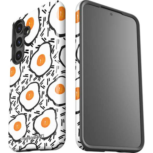 Bouffants and Broken Hearts Eggs Galaxy S25 Impact Case