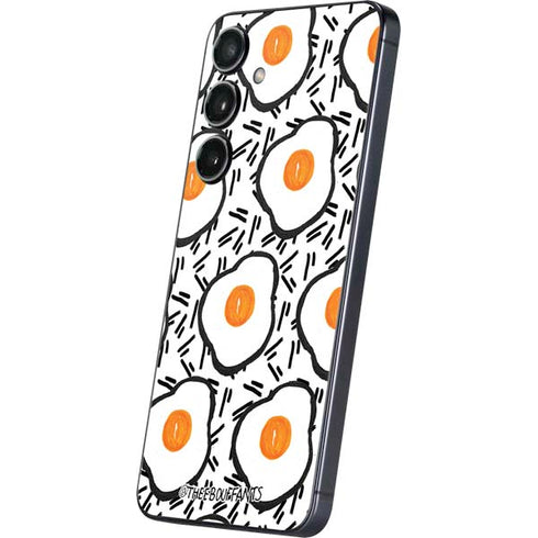 Bouffants and Broken Hearts Eggs Galaxy S25 Plus Skin