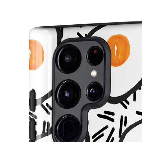 Bouffants and Broken Hearts Eggs Galaxy S25 Ultra Impact Case