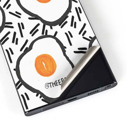 Bouffants and Broken Hearts Eggs Galaxy S25 Ultra Skin