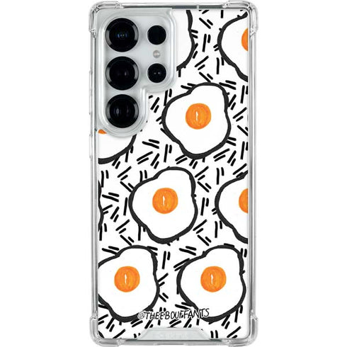 Bouffants and Broken Hearts Eggs Galaxy S25 Ultra Clear Case