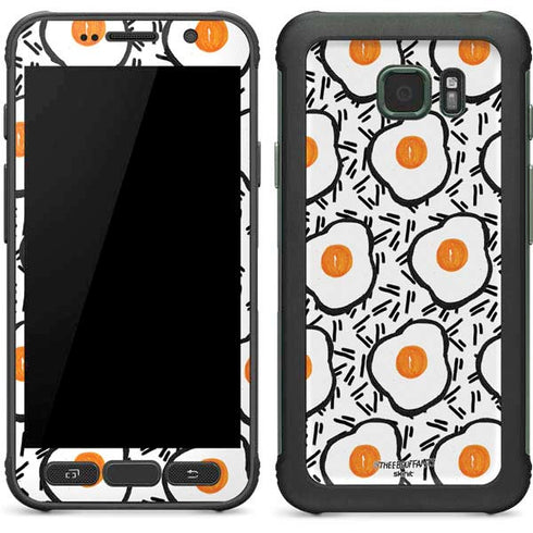 Bouffants and Broken Hearts Eggs Galaxy S7 Active Skin