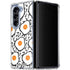 Bouffants and Broken Hearts Eggs Galaxy Z Fold5 5G Clear Case