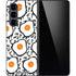 Bouffants and Broken Hearts Eggs Galaxy Z Fold5 5G Skin
