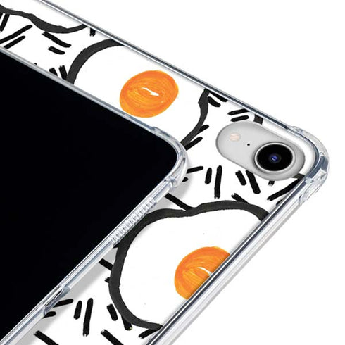 Bouffants and Broken Hearts Eggs iPad 11th Gen (2025) Clear Case