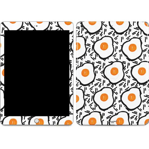 Bouffants and Broken Hearts Eggs Apple iPad Skin