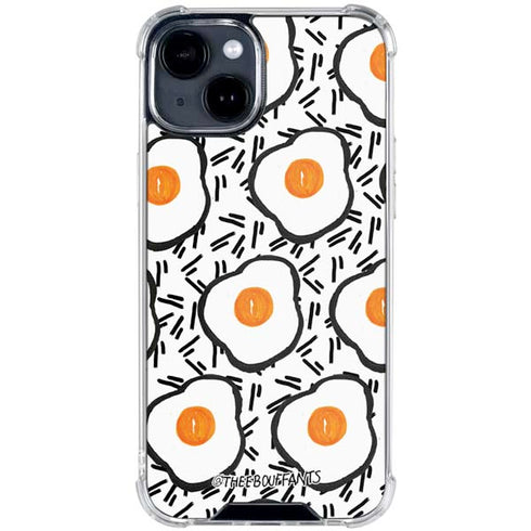Bouffants and Broken Hearts Eggs iPhone 15 Clear Case
