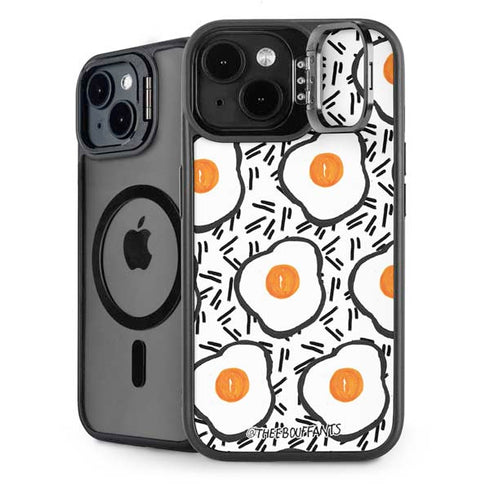 Bouffants and Broken Hearts Eggs iPhone 15 Kickstand Case