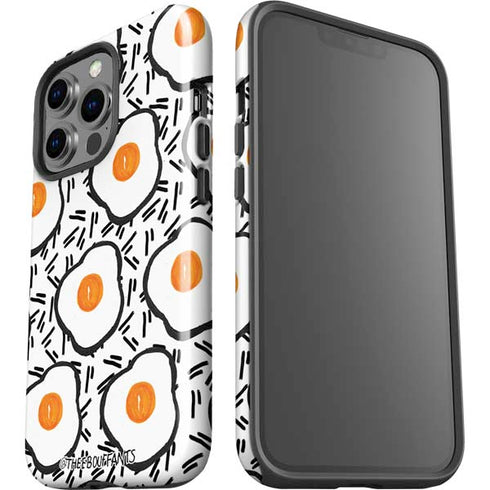 Bouffants and Broken Hearts Eggs iPhone 15 Pro Impact Case
