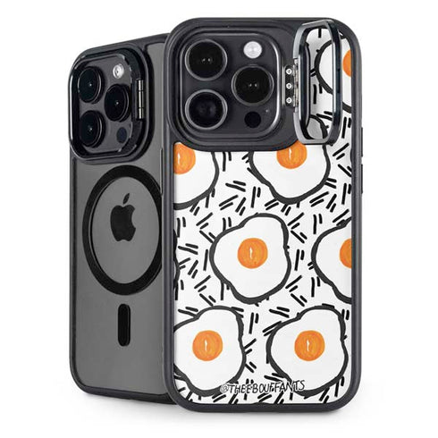 Bouffants and Broken Hearts Eggs iPhone 15 Pro Max Kickstand Case