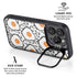 Bouffants and Broken Hearts Eggs iPhone 15 Pro Max Kickstand Case