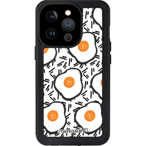 Bouffants and Broken Hearts Eggs iPhone 15 Pro Waterproof Case