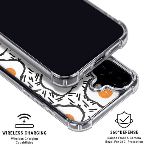 Bouffants and Broken Hearts Eggs iPhone 16 MagSafe Case
