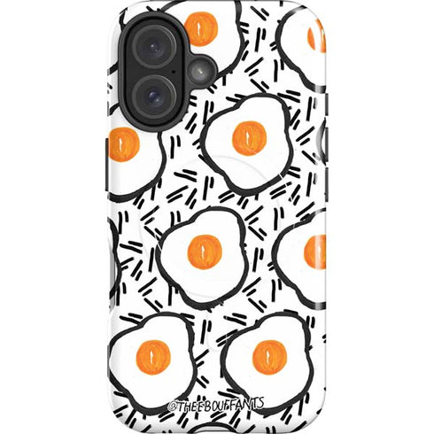 Bouffants and Broken Hearts Eggs iPhone 16 Magsafe Impact Case