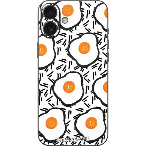 Bouffants and Broken Hearts Eggs iPhone 16 Plus Skin