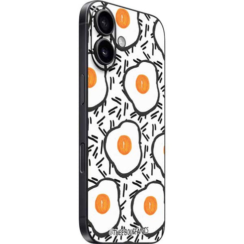 Bouffants and Broken Hearts Eggs iPhone 16 Plus Skin