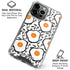 Bouffants and Broken Hearts Eggs iPhone 16 Pro Clear Case